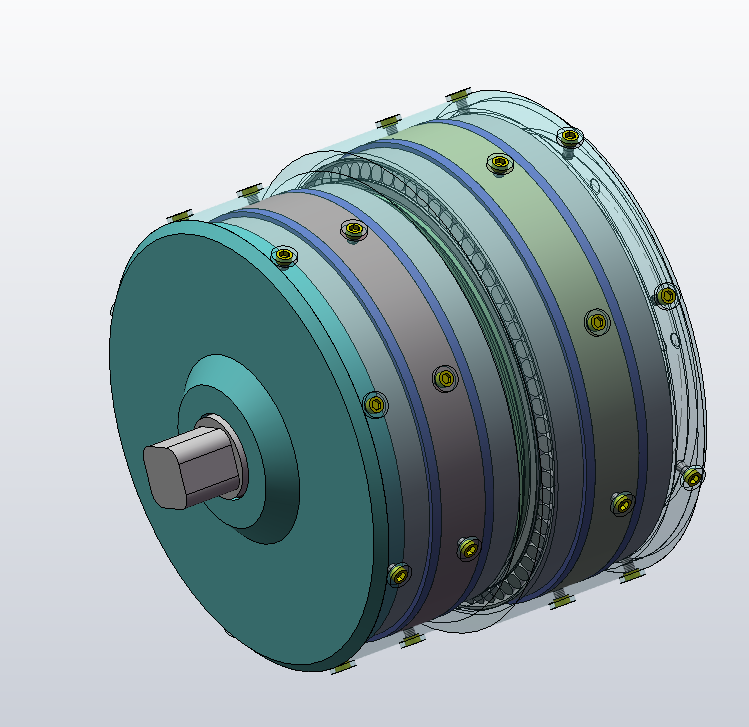 二级行星齿轮减速器（sw12可编辑+cad+仿真视频）
