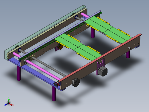 0.84米载具输送机构