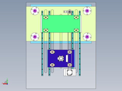 双工位交替压装平台后视缩略图