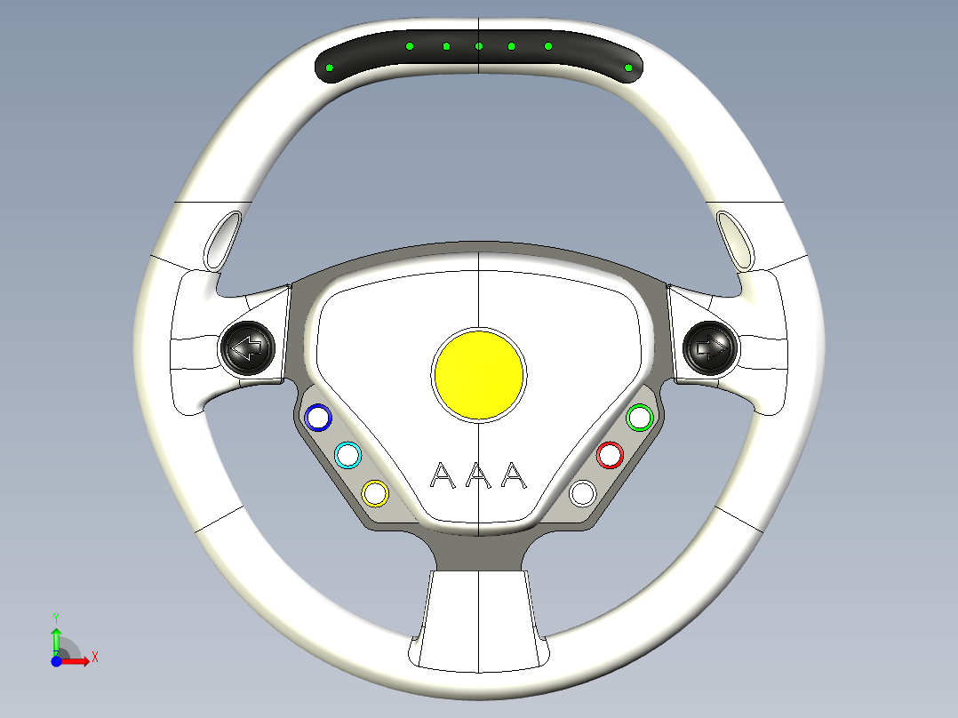 方向盘(7)前视图