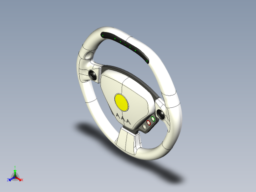 方向盘(7)正等轴测缩略图