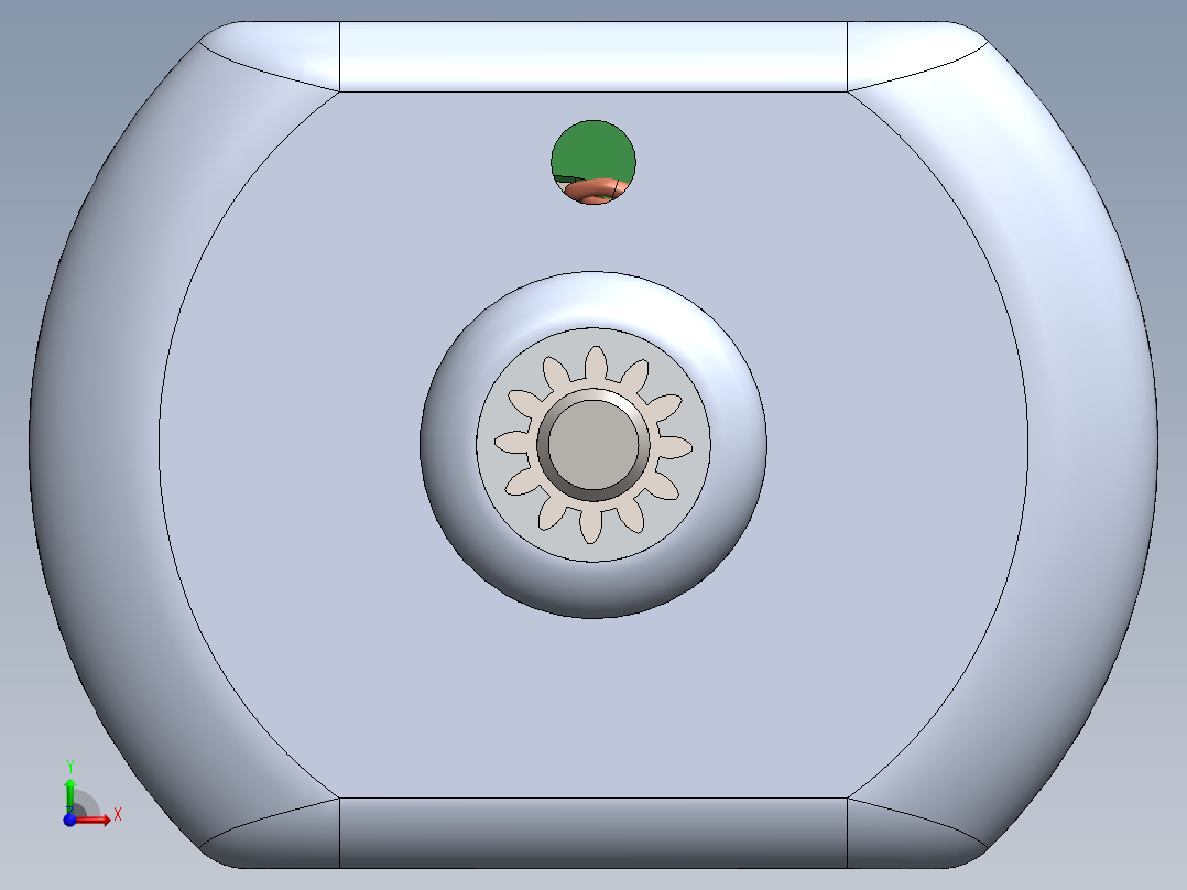 直流电机、电机(34)前视图