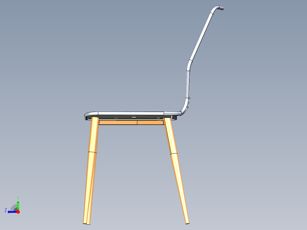 椅子、凳子(6)右视图