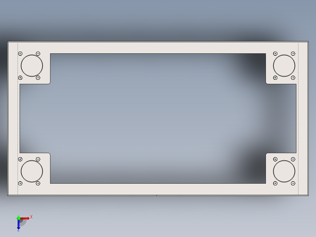 扬声器、喇叭(13)俯视图