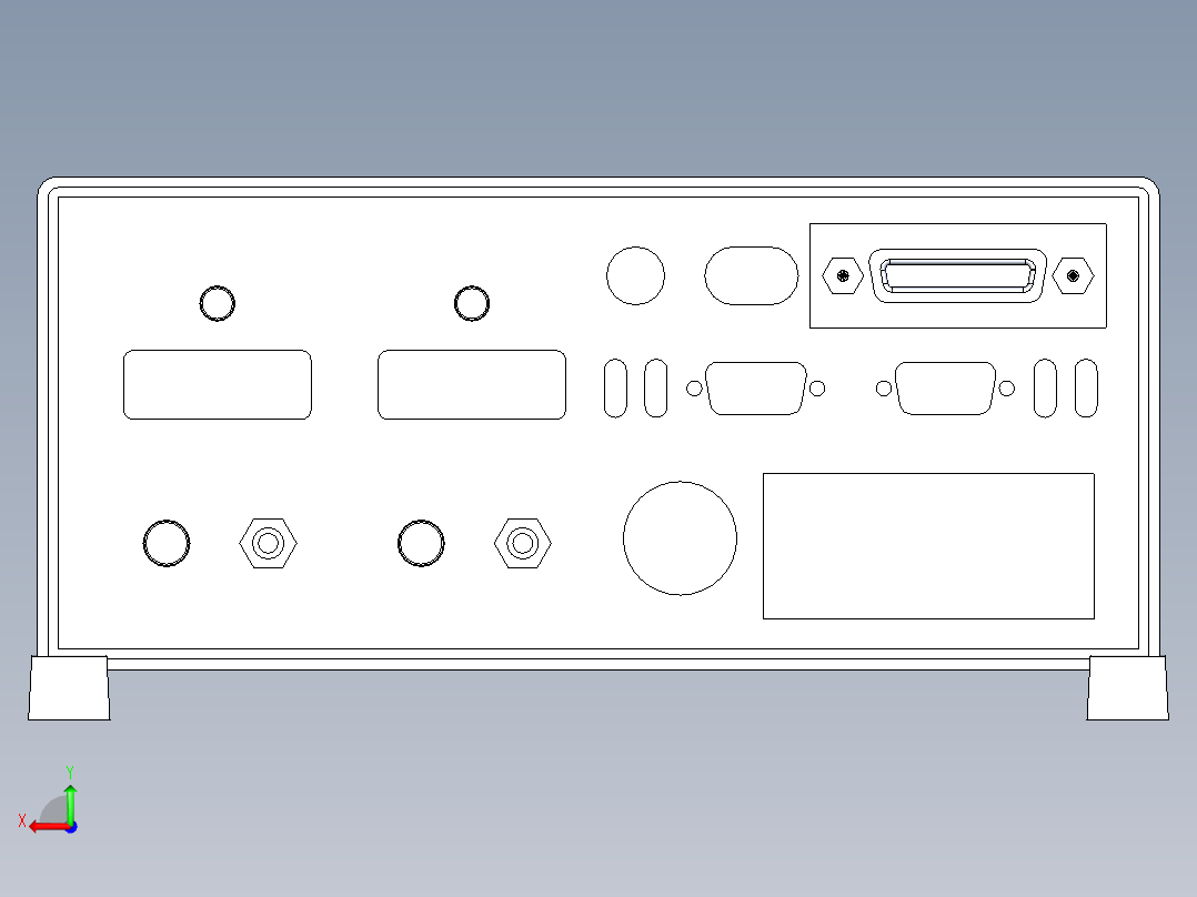 福禄克 RPM4后视图