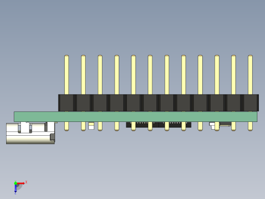 A0003237-Arduino Pro Micro V3 (Leonardo)电路板俯视缩略图