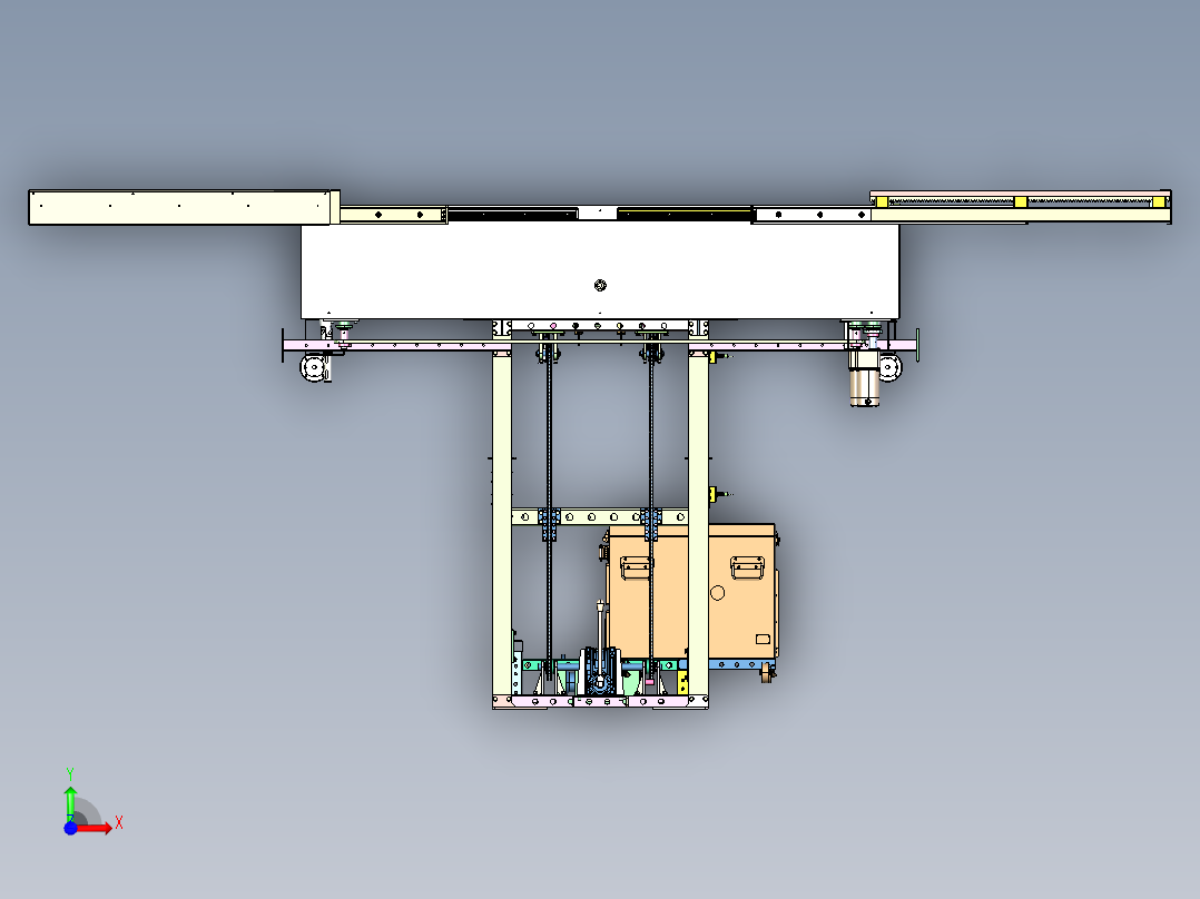 无人机升降回收平台 1786626前视图