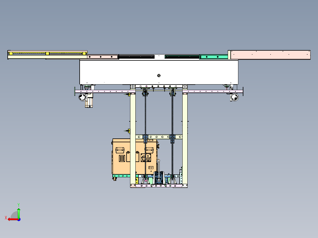无人机升降回收平台 1786626后视图