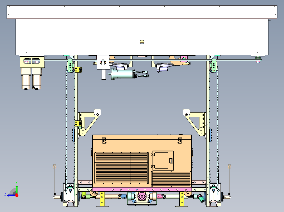 无人机升降回收平台 1786626右视图