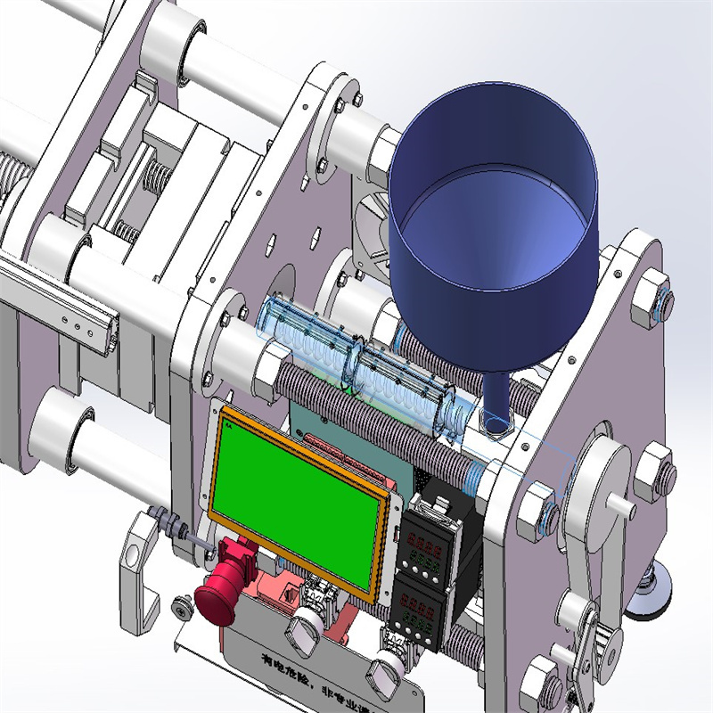 X2717 小型桌面注塑机 带BOM表