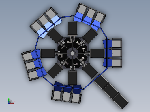 圆型多层旋转多功能设备  sw19前视缩略图