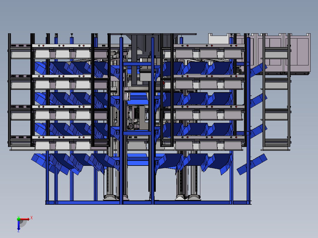 圆型多层旋转多功能设备  sw19俯视图