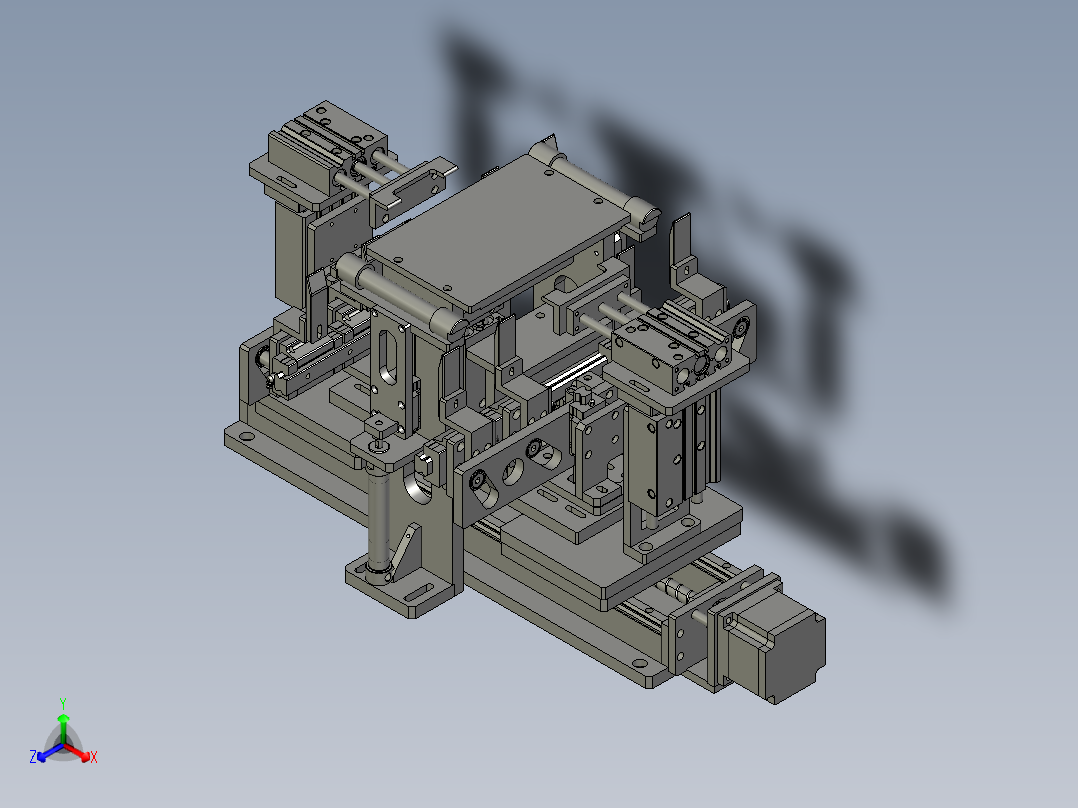 折叠纸盒结构图主视图