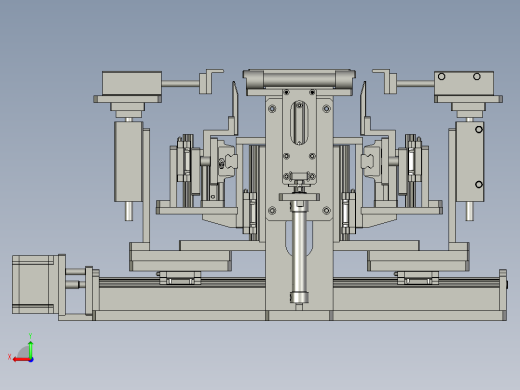 折叠纸盒结构图后视缩略图