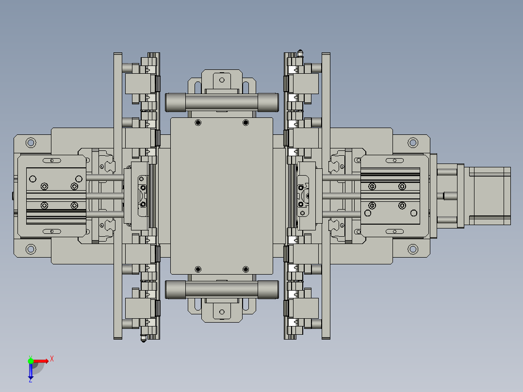 折叠纸盒结构图俯视图