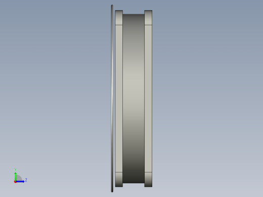 轴流风扇92X92X25左视缩略图