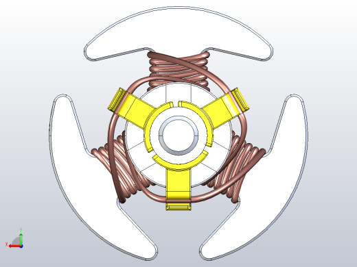 转子是电动机、发电机或交流发电机中电磁系统的运动部件后视缩略图