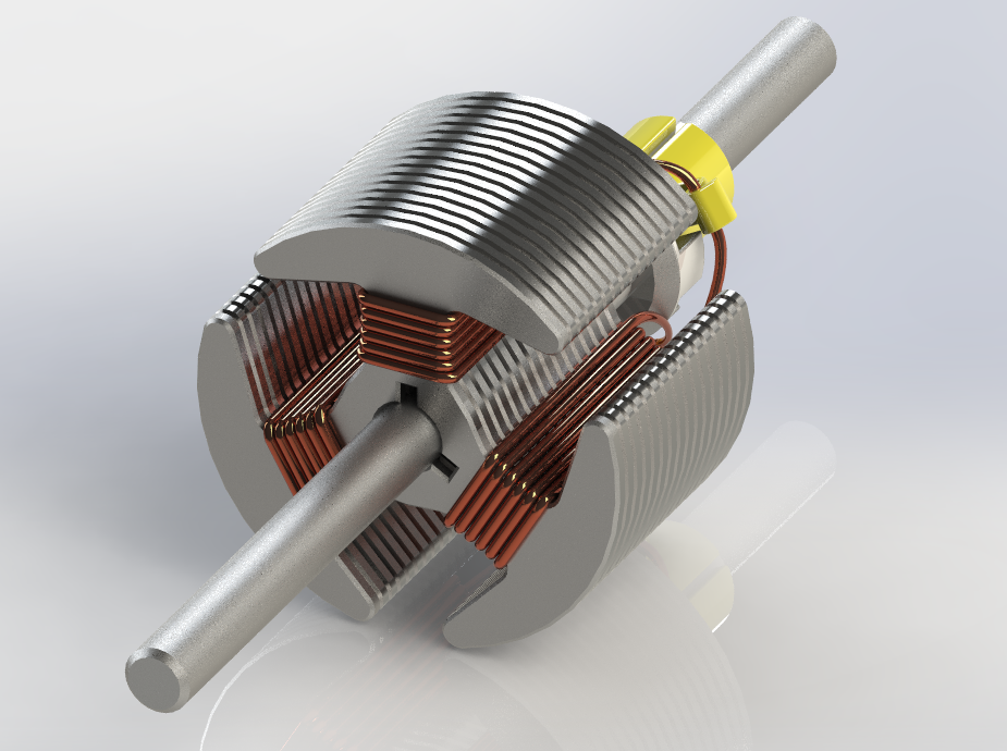 转子是电动机、发电机或交流发电机中电磁系统的运动部件