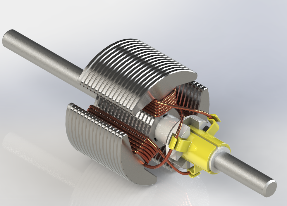 转子是电动机、发电机或交流发电机中电磁系统的运动部件