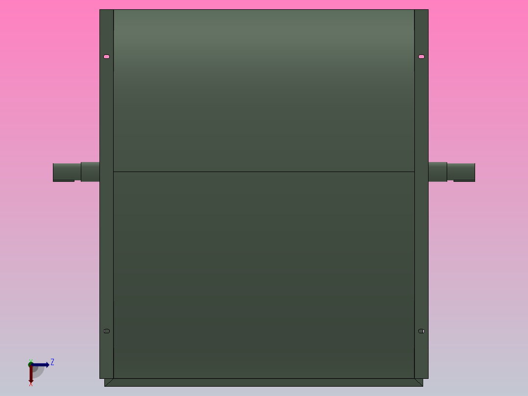 DKF6.3B-0°离心通风机[DKF6.3B-0°]左视图