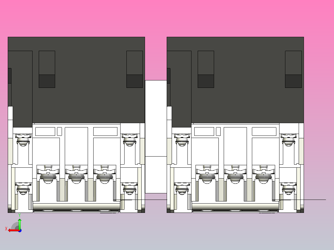 双接触器S-T21三菱电机后视图