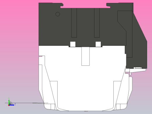 双接触器S-T21三菱电机左视缩略图