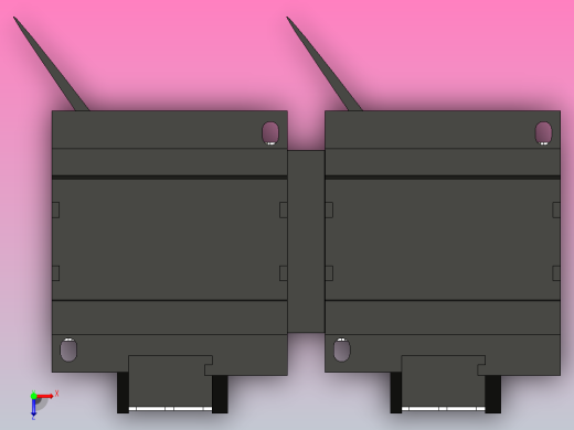 双接触器S-T21三菱电机俯视缩略图