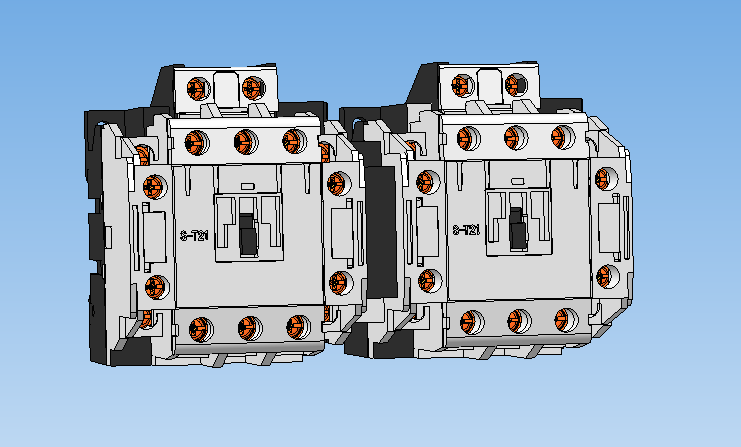 双接触器S-T21三菱电机