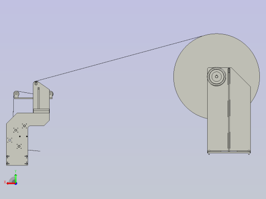 YHTB0005布料放卷装置后视缩略图