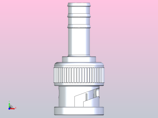 公同轴连接器前视缩略图