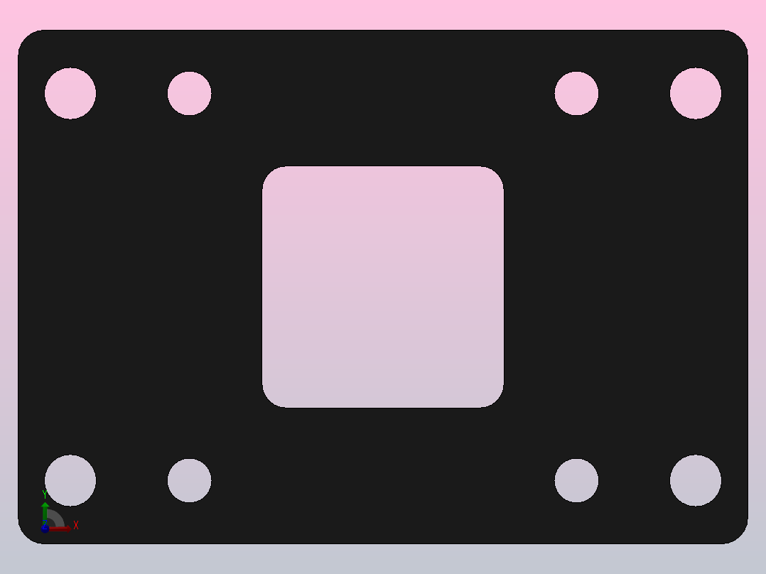 前法兰FA、后法兰FB[125]气缸附件前视图