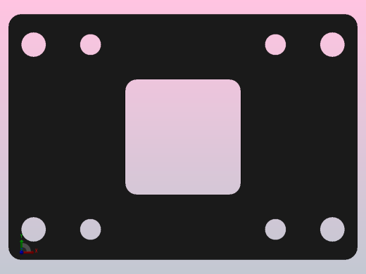 前法兰FA、后法兰FB[125]气缸附件前视缩略图