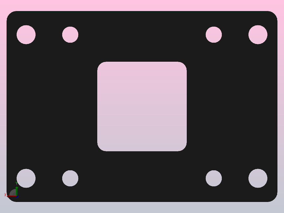 前法兰FA、后法兰FB[125]气缸附件后视图