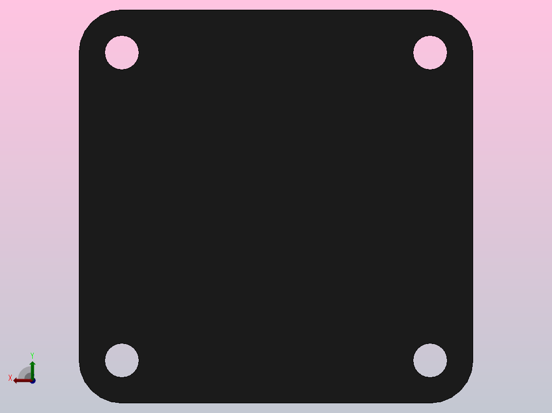 气缸附件CB双悬耳[200]后视图