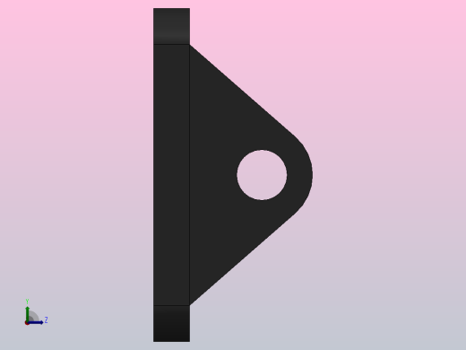 气缸附件CB双悬耳[200]左视缩略图