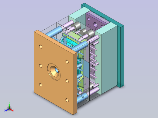 玩具车主体模具设计