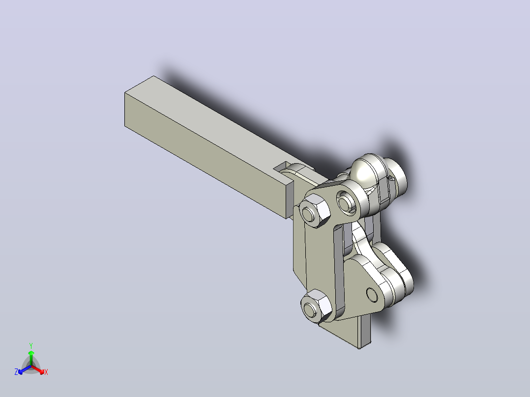 快速夹钳HS-702C.IGS主视图