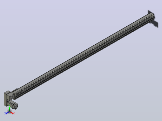 皮带直线轴半封闭可选导轨TPA-HNB-65S-90-L2000-LP-Y-P10-N3