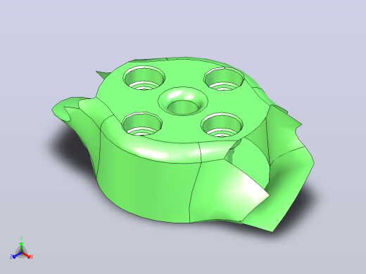 定制慢飞螺旋桨8x4.5胖版正等轴测缩略图