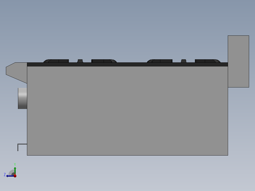 PCV-2烧烤架右视图