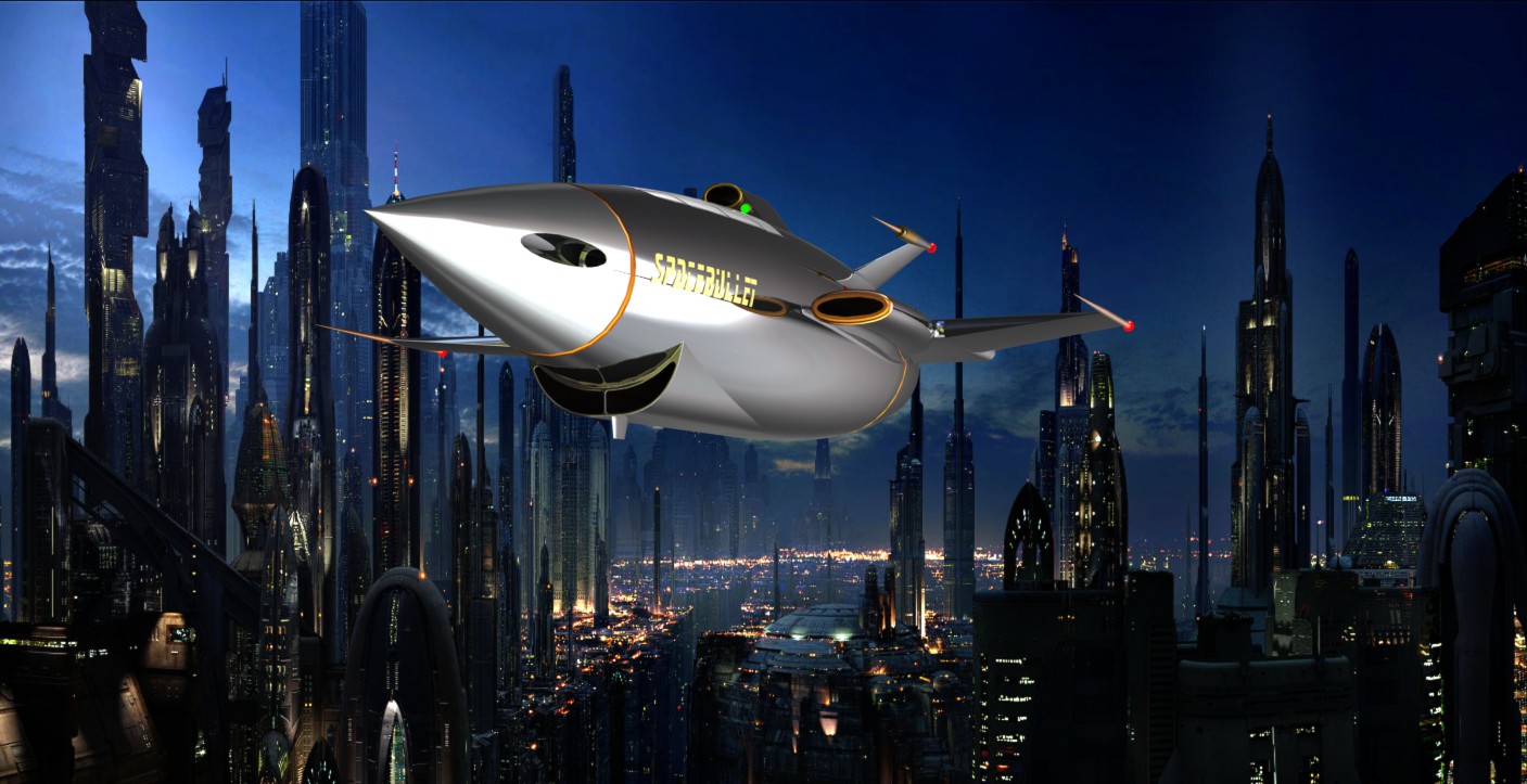 宇宙飞船的模型