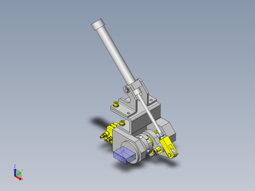 基于气缸的间歇旋转驱动