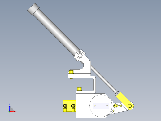 基于气缸的间歇旋转驱动前视缩略图