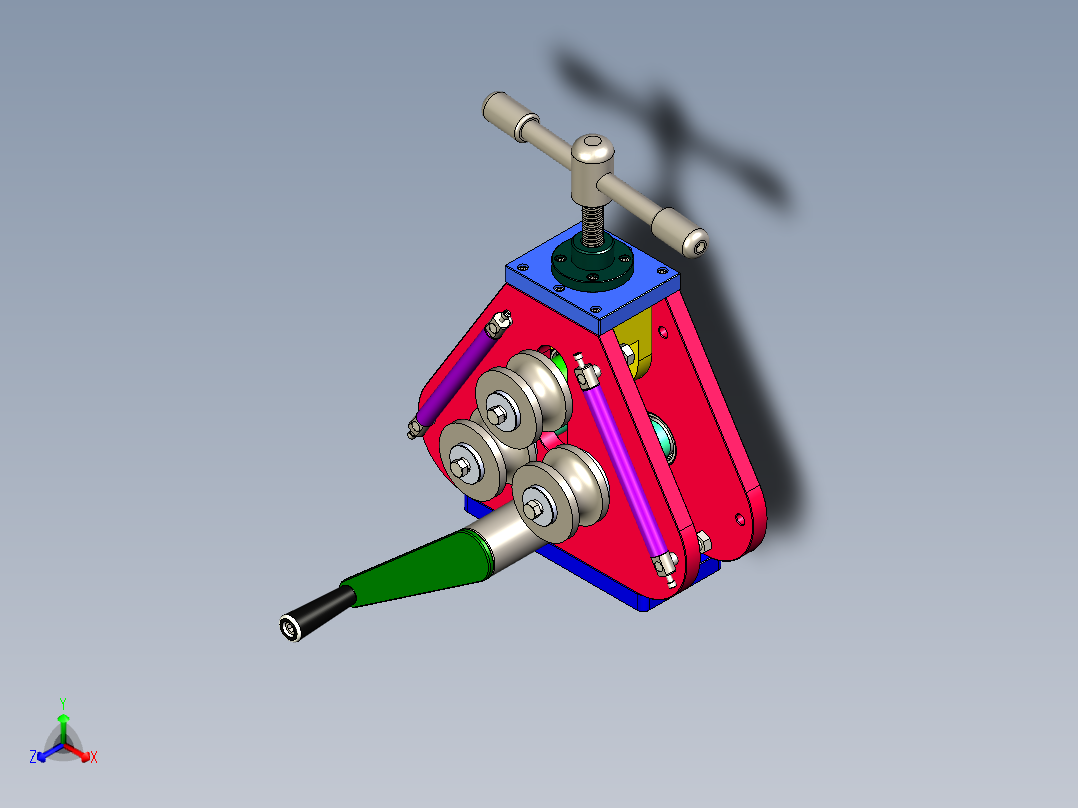 机床手动控制机构