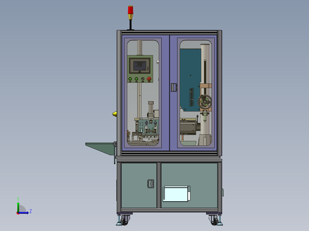 超声波去披锋机sw18可编辑左视图