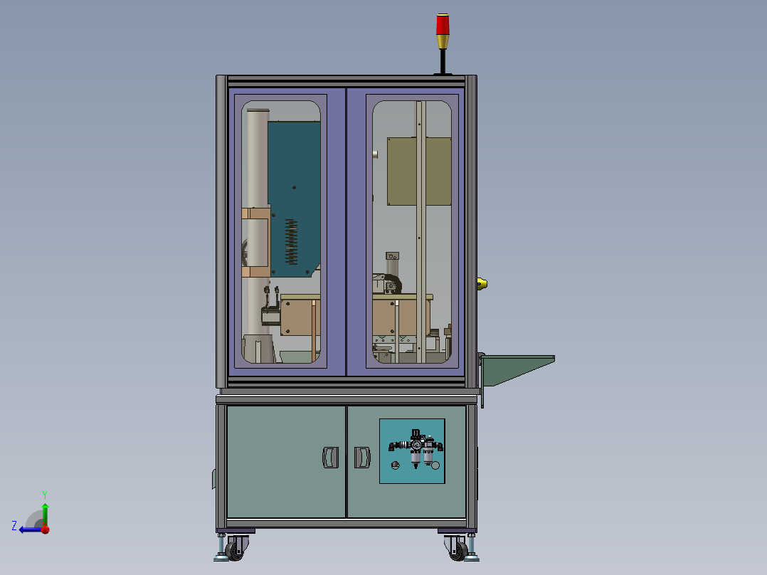 超声波去披锋机sw18可编辑右视图