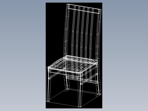 室内家具和灯具等的模型十四-J-CH04