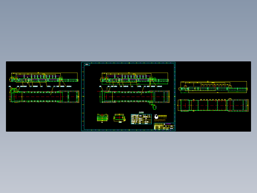 B1000桥式皮带机简图