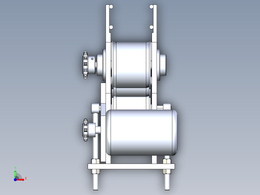 Solidworks带式输送机前视缩略图