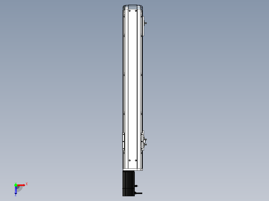 Toyo东佑达直线模组-ETH10-600-BC-200W+煞車俯视图